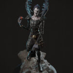 Ryuk figure Death Note fan art collectible statue