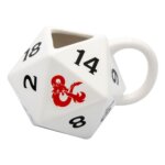 Dungeons & Dragons D20 Die 3D κεραμική κούπα