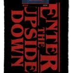 Stranger Things Doormat Enter the Upside Down