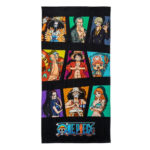 One Piece Straw Hat Crew Beach Towel 100% Cotton
