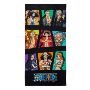 One Piece Straw Hat Crew Beach Towel 100% Cotton