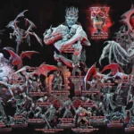 Dungeons and Dragons miniatures – Scarlet Scourge Collection