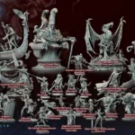 Dungeons and Dragons miniatures – Circus Grotesque Serenissima
