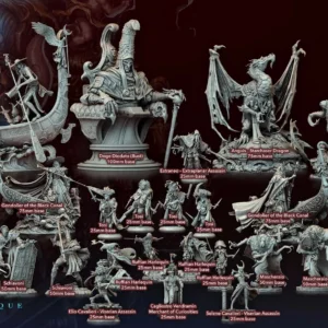 Dungeons and Dragons miniatures – Circus Grotesque Serenissima