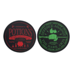 Harry Potter potions ceramic coasters set of 2