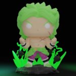 Broly Legendary Super Saiyan custom pop figure glow edition