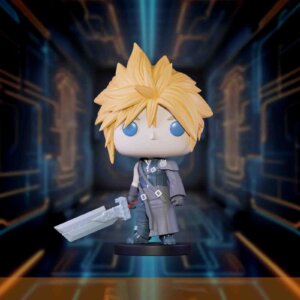 Cloud Strife Funko Pop Figure Buster Sword