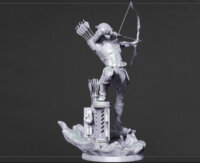 green-arrow-3d-model-sculpture-ready-print-3d-model-obj-fbx-stl (1)