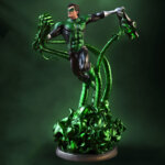 Green Lantern statue energy construct DC
