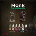 Monk Paint Bundle neutral tones earthy paints miniatures