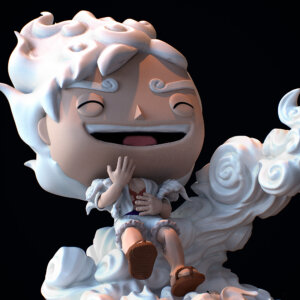 Luffy Gear 5 Funko Pop Figure Nika Awakening