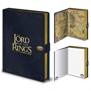 Lord of the Rings Map Notebook A5 Premium