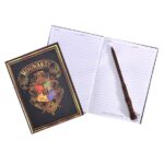 Harry Potter Colourful Crest A5 notebook με wand pen