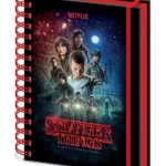 Stranger Things One Sheet Notebook A5