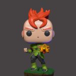 Android 16 Custom Funko Pop figure from Dragon Ball Z