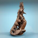Dungeons and Dragons miniatures – Behir serpent