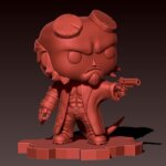 Hellboy Funko Pop Figure Infernal Defender