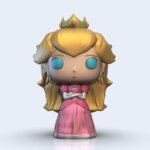 Princess Peach Funko Pop Figure Royal Grace