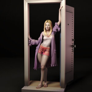 Penny Hofstadter statue – Big Bang Theory