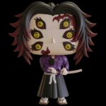 Kokushibo Moon Breathing Pop custom Funko fan art