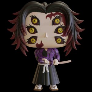 Kokushibo Moon Breathing Pop custom Funko fan art