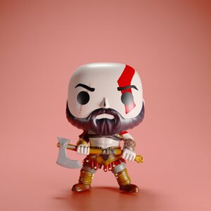 Kratos Funko Pop Figure God of War Ragnarök