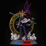 Yami Yugi with Dark Magician anime diorama statue