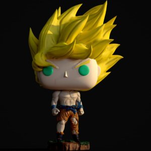 Goku Namek Custom Funko Pop figure from Dragon Ball Z