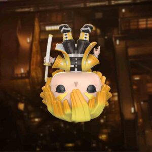 Zenitsu Infinity Castle custom Funko Pop