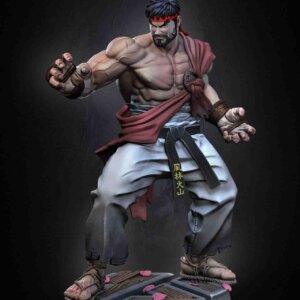 Ryu Street Fighter 6 statue
