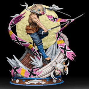 Inosuke Hashibira Statue – Demon Slayer