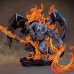 Balrog Lord of the Rings Statue fan art