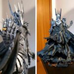 Sauron statue Lord of the Rings