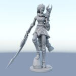 Blood Moon Diana figure League of Legends συλλεκτική φιγούρα fan art