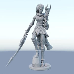 Blood Moon Diana figure League of Legends συλλεκτική φιγούρα fan art