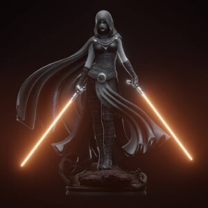 Asajj Ventress statue Star Wars