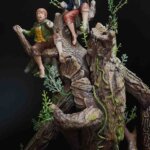 Treebeard statue Lord of the Rings