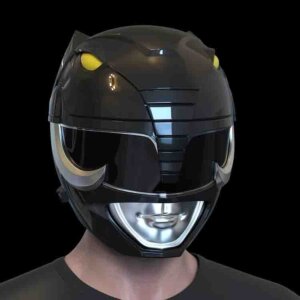 Black Ranger helmet