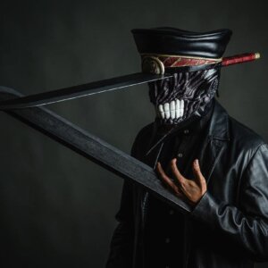 Katana Man helmet