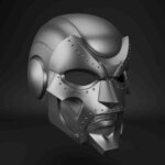 Doctor Doom cosplay helmet