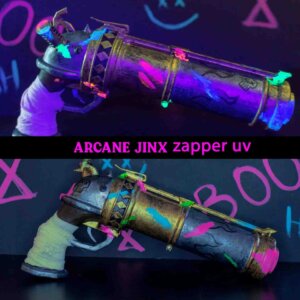 Jinx pistol cosplay