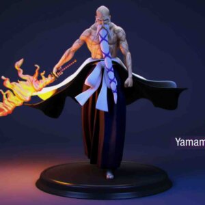 Yamamoto statue/φιγούρα Bleach