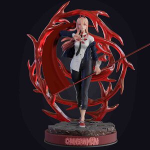 Power Chainsaw Man statue/φιγούρα
