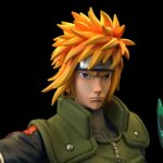 Minato Namikaze statue