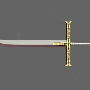 Dracule Mihawk Yoru sword cosplay