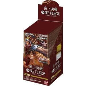 One Piece TCG booster box OP-02 Paramount War Japanese Edition