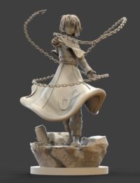 kurapika-hunter-x-hunter-3d-model-stl